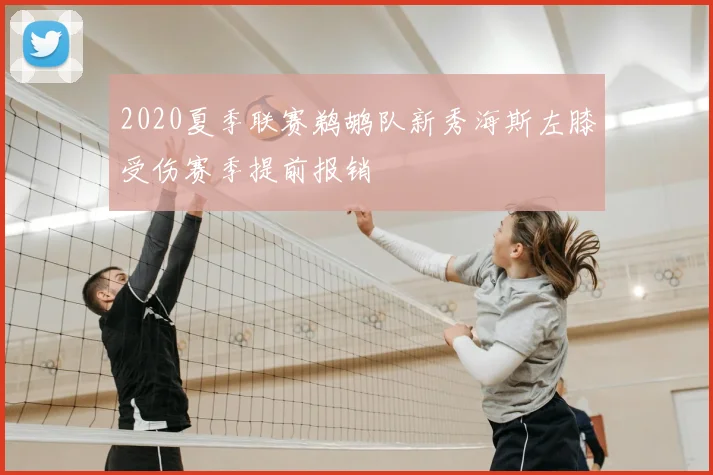 2020夏季联赛鹈鹕队新秀海斯左膝受伤赛季提前报销