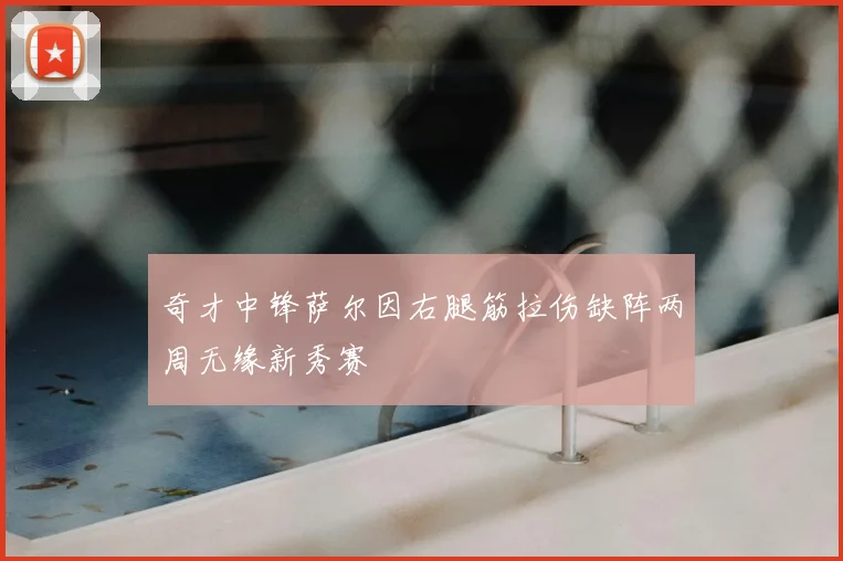 奇才中锋萨尔因右腿筋拉伤缺阵两周无缘新秀赛